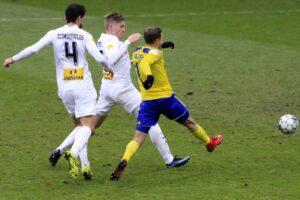 03.12.2020. Gdynia. 15. kolejka Fortuna 1 Ligi: Arka Gdynia - Korona Kielce / Krzysztof Bujnowicz / Radio Kielce