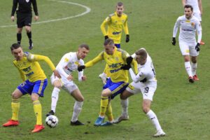 03.12.2020. Gdynia. 15. kolejka Fortuna 1 Ligi: Arka Gdynia - Korona Kielce / Krzysztof Bujnowicz / Radio Kielce