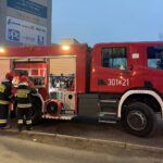 16.12.2020 Kielce. Usuwanie nieznanej substancji w galerii na kieleckich Herbach / Wiktor Taszłow / Radio Kielce