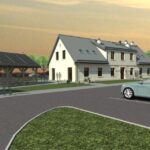 10.12.2020. Busko-Zdrój. Wizualizacja: Centrum Dialogu i Inicjatyw Twórczych przy ulicy Bocznej w Busku / UMiG Busko-Zdrój