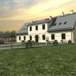 10.12.2020. Busko-Zdrój. Wizualizacja: Centrum Dialogu i Inicjatyw Twórczych przy ulicy Bocznej w Busku / UMiG Busko-Zdrój