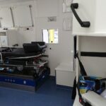 18.12.2020. Opatów. Nowy ambulans transportowy Szpitala św. Leona / Emilia Sitarska / Radio Kielce