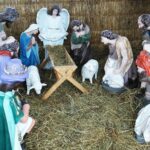 19.12.2020 Opatów. Szopka bożonarodzeniowa / Emilia Sitarska / Radio Kielce