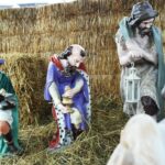 19.12.2020 Opatów. Szopka bożonarodzeniowa / Emilia Sitarska / Radio Kielce