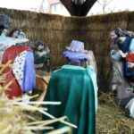 19.12.2020 Opatów. Szopka bożonarodzeniowa / Emilia Sitarska / Radio Kielce