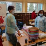 16.12.2020 Ostrowiec Świętokrzyski. Świąteczna zbiórka krwi i osocza / Emilia Sitarska / Radio Kielce