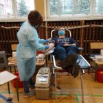 16.12.2020 Ostrowiec Świętokrzyski. Świąteczna zbiórka krwi i osocza / Emilia Sitarska / Radio Kielce