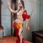 22.12.2020. Tokarnia. Rzeźby i tabernakulum po konserwacji / Mariusz Lezniak