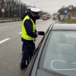 24.12.2020. Kielce. Kontrola drogowa na ulicy Ściegiennego / Monika Miller / Radio Kielce