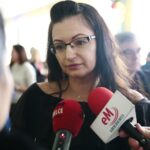 Kielce. 17.12.2019. Rozstrzygnięcie 17. edycji konkursu "Pomóż Dzieciom Bezpiecznie Spędzić Wakacje". Na zdjęciu: Aleksandra Stachniak - dyrektor Centrum Kultury w Łubnicach / Wiktor Taszłow / Radio Kielce