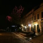 10.12.2020. Sandomierz. Starówka / Robert Felczak / Radio Kielce