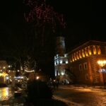 10.12.2020. Sandomierz. Starówka / Robert Felczak / Radio Kielce