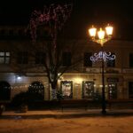 10.12.2020. Sandomierz. Starówka / Robert Felczak / Radio Kielce