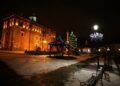 10.12.2020. Sandomierz. Starówka / Robert Felczak / Radio Kielce