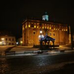 10.12.2020. Sandomierz. Starówka / Robert Felczak / Radio Kielce