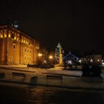 10.12.2020. Sandomierz. Starówka / Robert Felczak / Radio Kielce