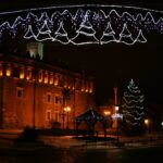 10.12.2020. Sandomierz. Starówka / Robert Felczak / Radio Kielce