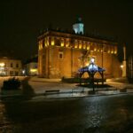 10.12.2020. Sandomierz. Starówka / Robert Felczak / Radio Kielce