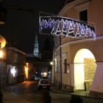 10.12.2020. Sandomierz. Starówka / Robert Felczak / Radio Kielce