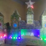 26.12.2020. Olszownica. Szopki bożonarodzeniowe z zapałek / Emilia Sitarska / Radio Kielce