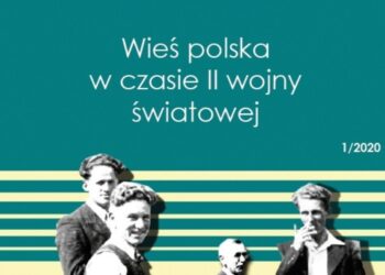 Fragment okładki rocznika historycznego „Wieś polska w czasie II wojny światowej” / Muzeum Wsi Kieleckiej