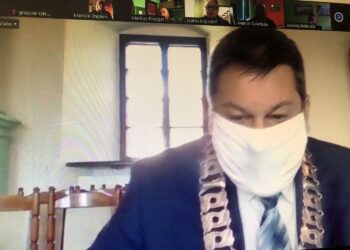 Na zdjęciu: Wojciech Czerwiec - przewodniczący Rady Miasta Sandomierza / Grażyna-Szlęzak-Wójcik / Radio Kielce