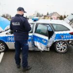 30.12.2020 Kielce. Wypadek na ul. Krakowskiej / Wiktor Taszłow / Radio Kielce