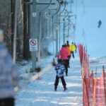 27.12.2020 Kielce. Stok narciarski na Stadionie Leśnym / Wiktor Taszłow / Radio Kielce