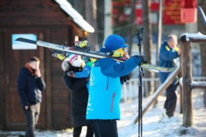 27.12.2020 Kielce. Stok narciarski na Stadionie Leśnym / Wiktor Taszłow / Radio Kielce