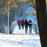 27.12.2020. Cedzyna. Pogoda sprzyja spacerom / Wiktor Taszłow / Radio Kielce