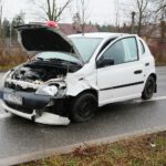 30.12.2020 Kielce. Wypadek na ul. Krakowskiej / Wiktor Taszłow / Radio Kielce