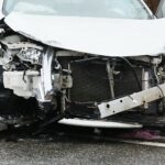 30.12.2020 Kielce. Wypadek na ul. Krakowskiej / Wiktor Taszłow / Radio Kielce