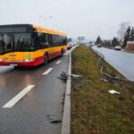 30.12.2020 Kielce. Wypadek na ul. Krakowskiej / Wiktor Taszłow / Radio Kielce