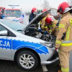 30.12.2020 Kielce. Wypadek na ul. Krakowskiej / Wiktor Taszłow / Radio Kielce