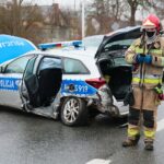 30.12.2020 Kielce. Wypadek na ul. Krakowskiej / Wiktor Taszłow / Radio Kielce