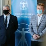 01.12.2020 Podzamcze. Regionalne Centrum Naukowo-Technologiczne. Konferencja na temat nowych eksponatów. Na zdjęciu: wicemarszałek Marek Bogusławski / Wiktor Taszłow / Radio Kielce