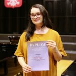 01.12.2020. Kielce. Finał VI Ogólnopolskiego Konkursu Wokalnego imienia Krystyny Jamroz. Na zdjęciu: Justyna Kopeć - pierwsze miejsce / Wiktor Taszłow / Radio Kielce