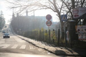 01.12.2020 Kielce. Plac pod budowę nowej siedziby NFZ przy ul. Langiewicza / Wiktor Taszłow / Radio Kielce