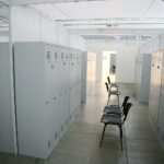 02.12.2020 Kielce. Budowa szpitala tymczasowego w Targach Kielce / Wiktor Taszłow / Radio Kielce