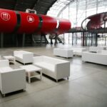 02.12.2020 Kielce. Budowa szpitala tymczasowego w Targach Kielce / Wiktor Taszłow / Radio Kielce