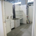 02.12.2020 Kielce. Budowa szpitala tymczasowego w Targach Kielce / Wiktor Taszłow / Radio Kielce