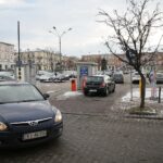 03.12.2020. Kielce. Parking na Placu Wolności / Wiktor Taszłow / Radio Kielce