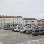 03.12.2020. Kielce. Parking na Placu Wolności / Wiktor Taszłow / Radio Kielce