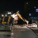 03.12.2020. Kielce. Awaria wodociągu na osiedlu Na Stoku / Wiktor Taszłow / Radio Kielce