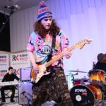 04.12.2020. Studio Gram Radia Kielce. Koncert zespołu Tom Holder / Wiktor Taszłow / Radio Kielce