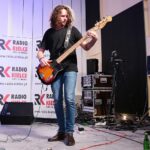 04.12.2020. Studio Gram Radia Kielce. Koncert zespołu Tom Holder / Wiktor Taszłow / Radio Kielce