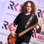 04.12.2020. Studio Gram Radia Kielce. Koncert zespołu Tom Holder / Wiktor Taszłow / Radio Kielce