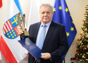 Na zdjęciu: Longin Bokwa - przedsiębiorca, prezes Kopalni Dolomitu w Sandomierzu / Fot. Wiktor Taszłow - Radio Kielce