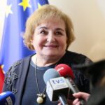 10.12.2020. Kielce. Świętokrzyski Anioł Dobroci - wręczenie statuetek. Na zdjęciu: Grażyna Łęska – Baranowicz - dyrektor Domu Pomocy Społecznej im. Florentyny Malskiej w Kielcach / Wiktor Taszłow / Radio Kielce