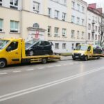 11.12.2020. Kielce. Kraksa na ul. Kościuszki / Wiktor Taszłow / Radio Kielce